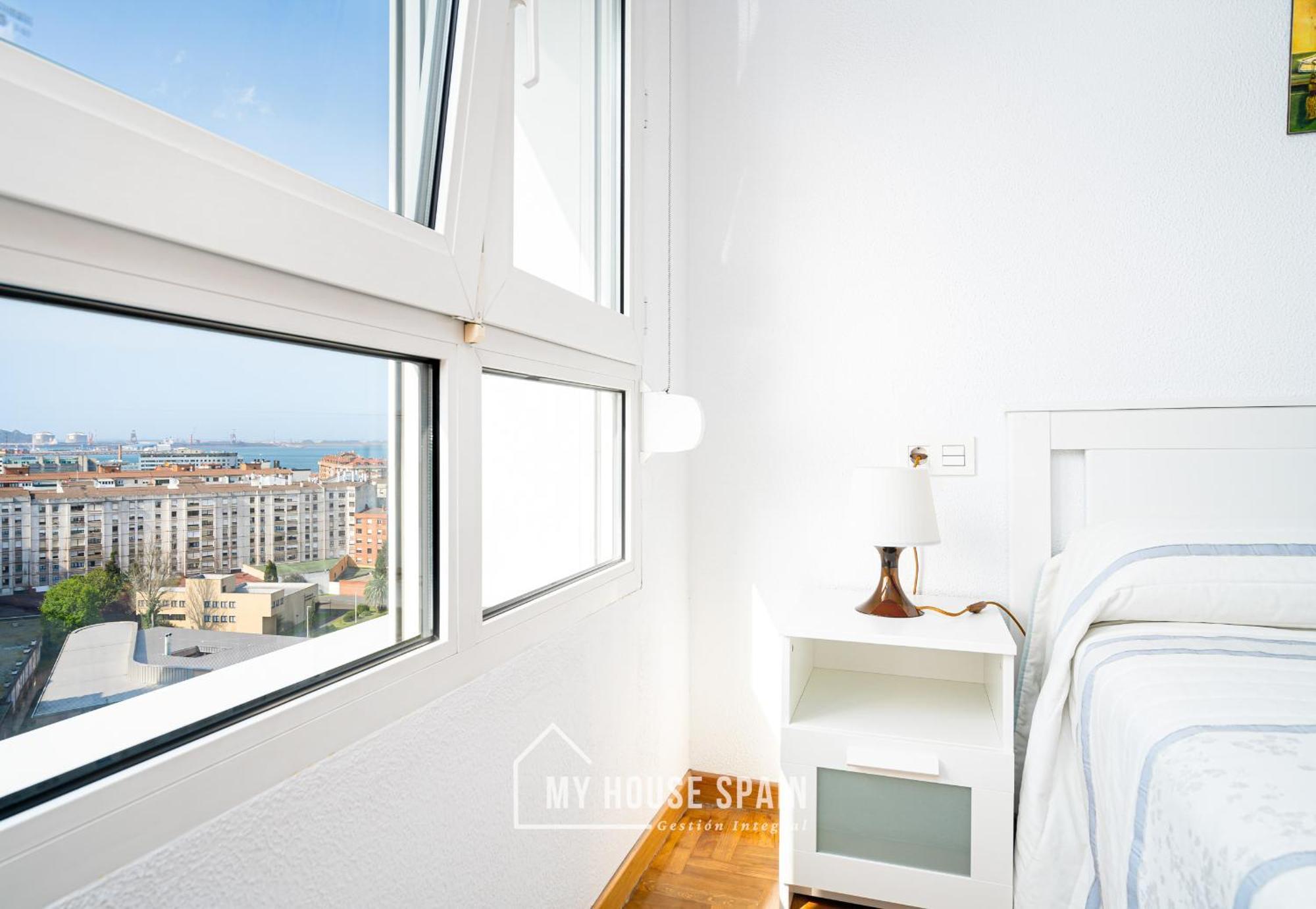 Myhousespain - Luminoso Piso Junto Al Centro Gijon Bagian luar foto