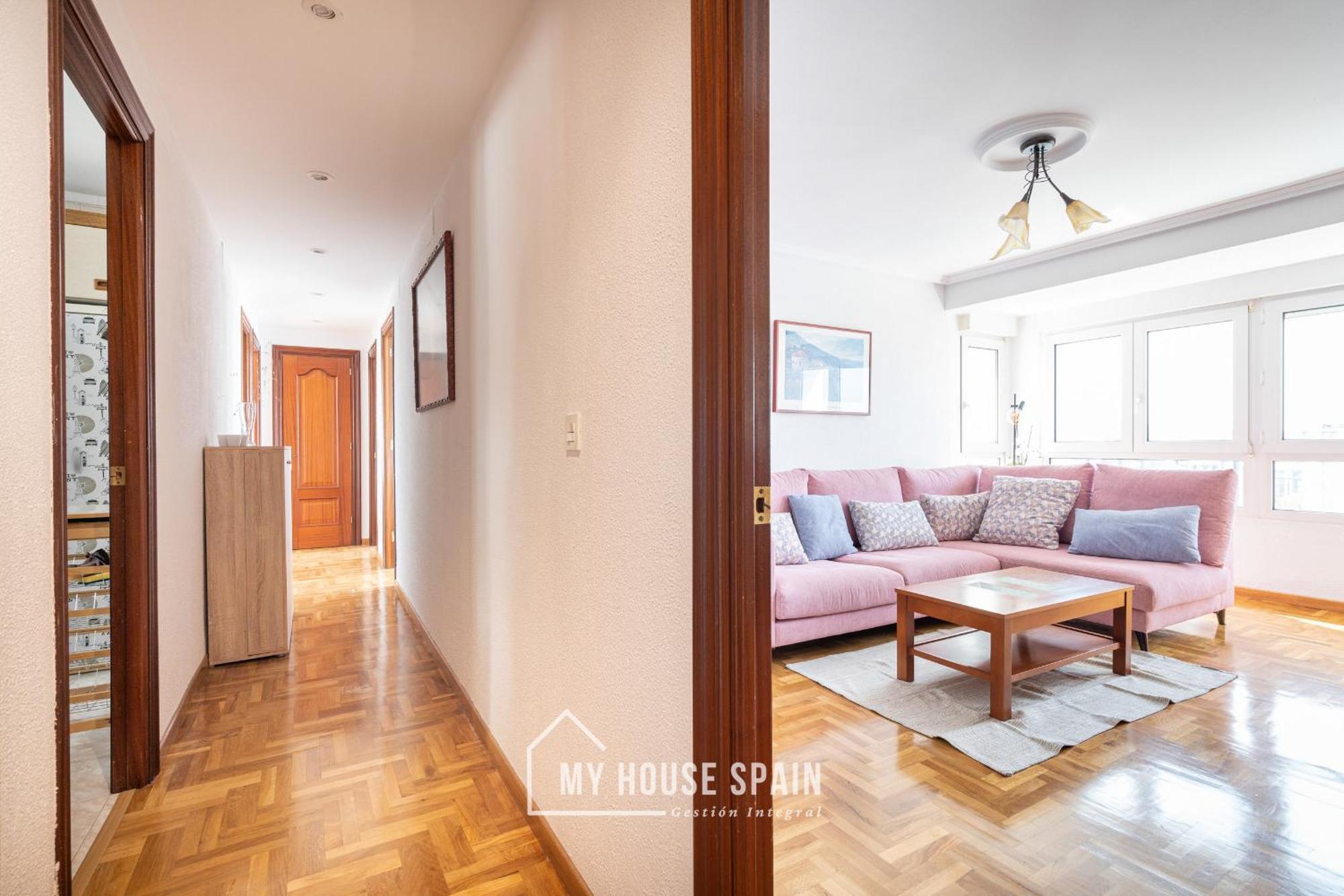 Myhousespain - Luminoso Piso Junto Al Centro Gijon Bagian luar foto